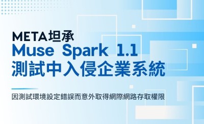 Meta坦承Muse Spark 1.1測試中入侵企業系統　Irregular稱非沙箱逃逸