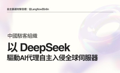 Unit 42揭露中國駭客組織以 DeepSeek 驅動AI代理自主入侵全球伺服器