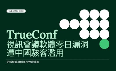 美 CISA 緊急下令修補視訊軟體漏洞　中國駭客已利用攻擊東南亞政府