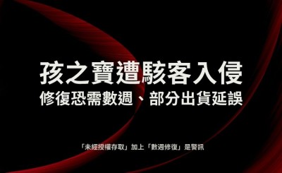 孩之寶遭駭客入侵　修復恐需數週、部分出貨延誤