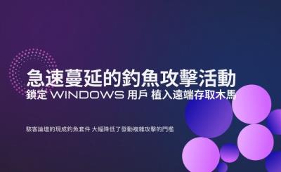 威脅警報：全球大規模釣魚攻擊正在蔓延