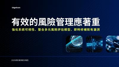 資安持續挑戰：漏洞的風險程度存在顯著差異