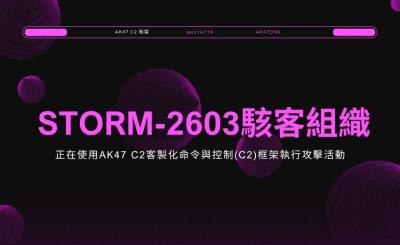 Storm-2603駭客組織部署AK47 C2框架 同時散布雙重勒索軟體