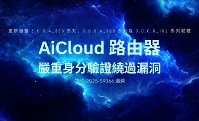 華碩警告 AiCloud 路由器存在嚴重身分驗證繞過漏洞