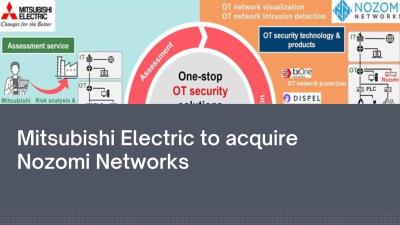 三菱電機8.83億美元收購OT資安廠 Nozomi Networks