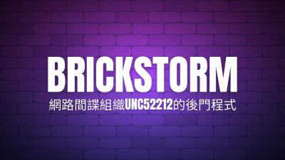 中國駭客鎖定網路邊緣設備盲點，Brickstorm後門長期潛伏美企