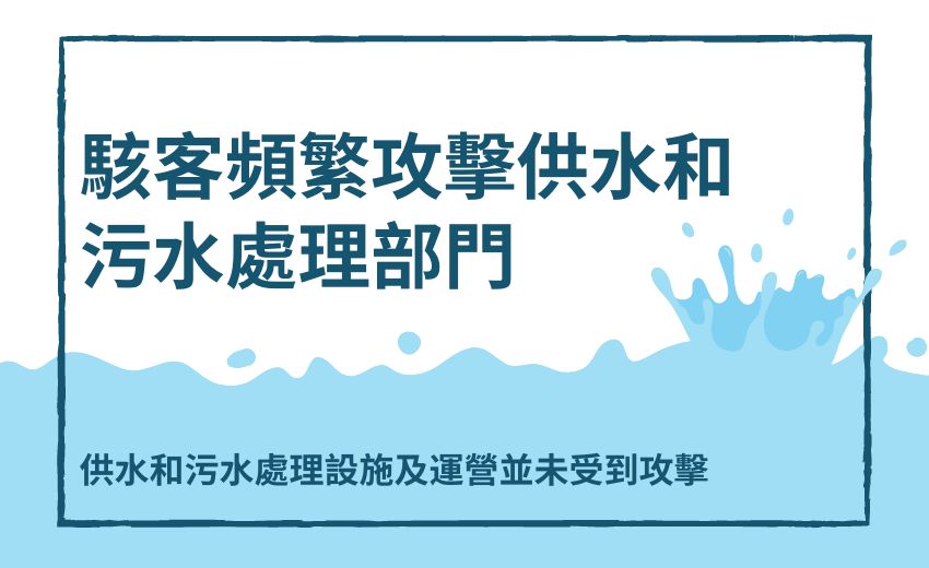 美國最大供水公司遭網路攻擊，部分系統被迫關閉