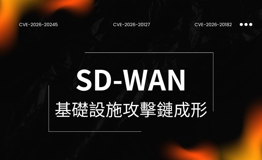 從 CVE-2026-20127 到 CVE-2026-20245：攻擊者串連三個 Cisco SD-WAN 漏洞打出完整攻擊鏈