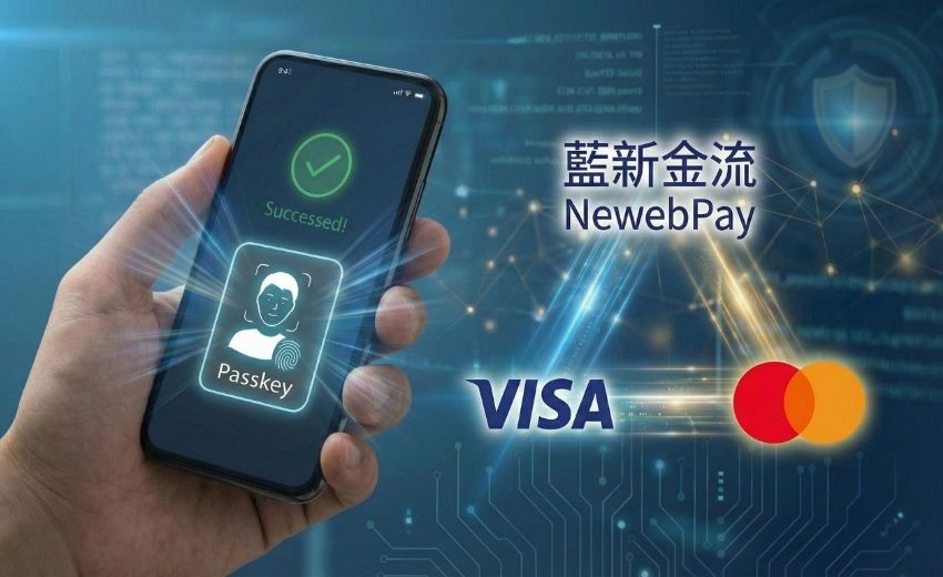 告別簡訊驗證！藍新金流聯手Visa、Mastercard 率先導入Passkey無密碼支付驗證