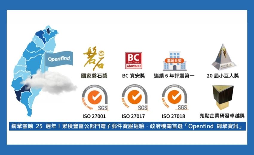 網擎雲端25週年！持續榮獲政府共契採購品質肯定，「巧」助用戶迎向 AI 智慧雲