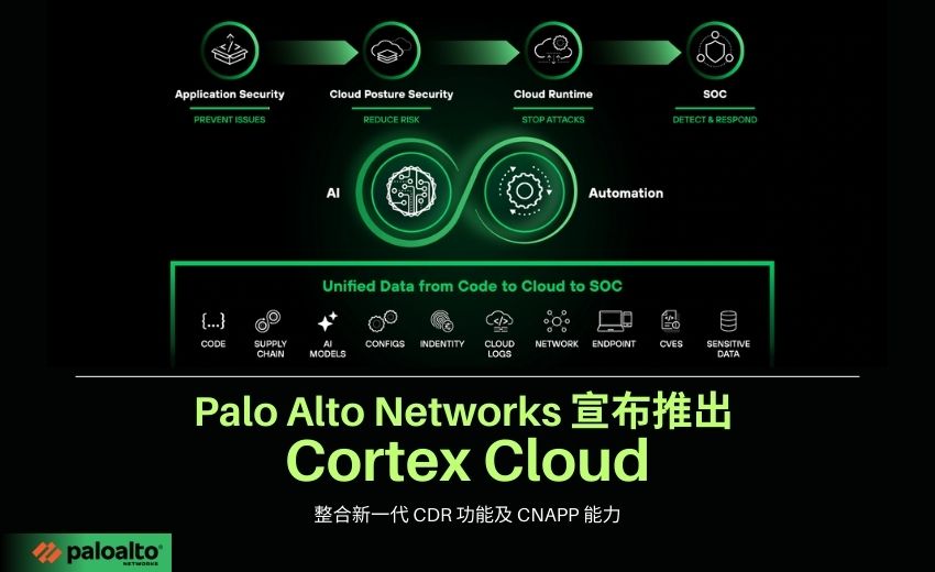 Palo Alto Networks 推出 Prisma Cloud 的全新版本 Cortex Cloud