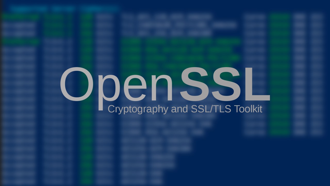 OpenSSL修補高嚴重性的憑證解析漏洞