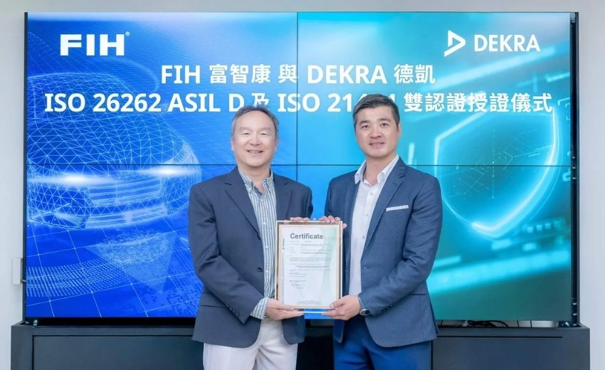 富智康通過DEKRA德凱ISO 26262 與 ISO/SAE 21434 雙重認證 打造國際級車載安全實力