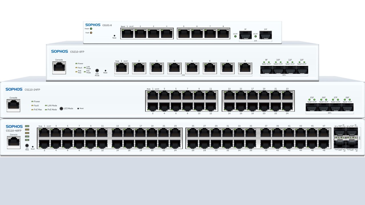 Sophos 發表 Sophos Switch 系列，加強和簡化存取層的連線性