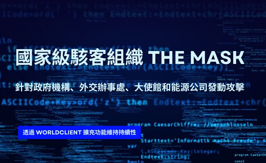 沉寂十年後重出江湖的駭客組織The Mask 發動新一波網路攻擊