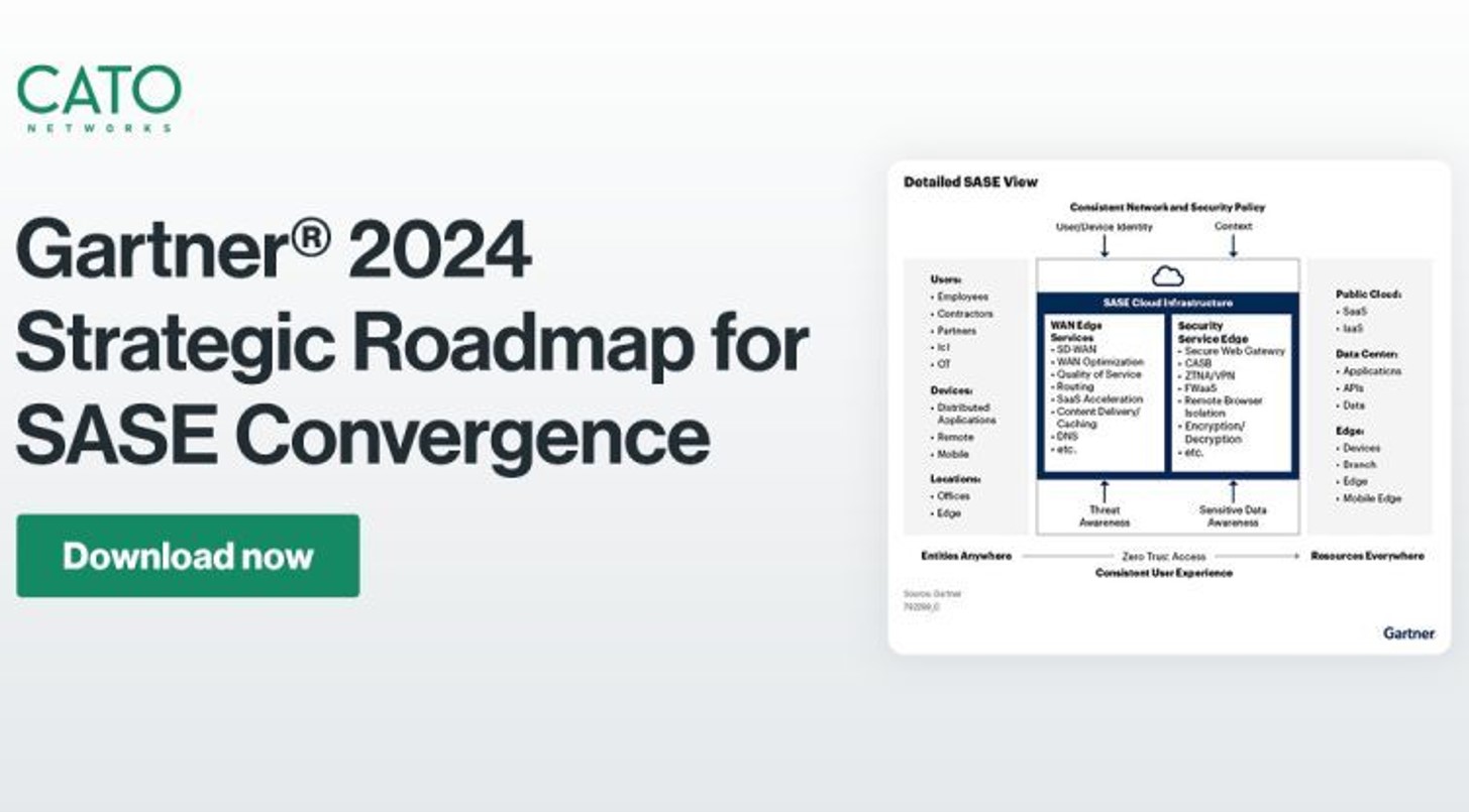 Cato Networks 獲評 2024 年 Gartner 單一供應商 SASE 魔力象限領導者