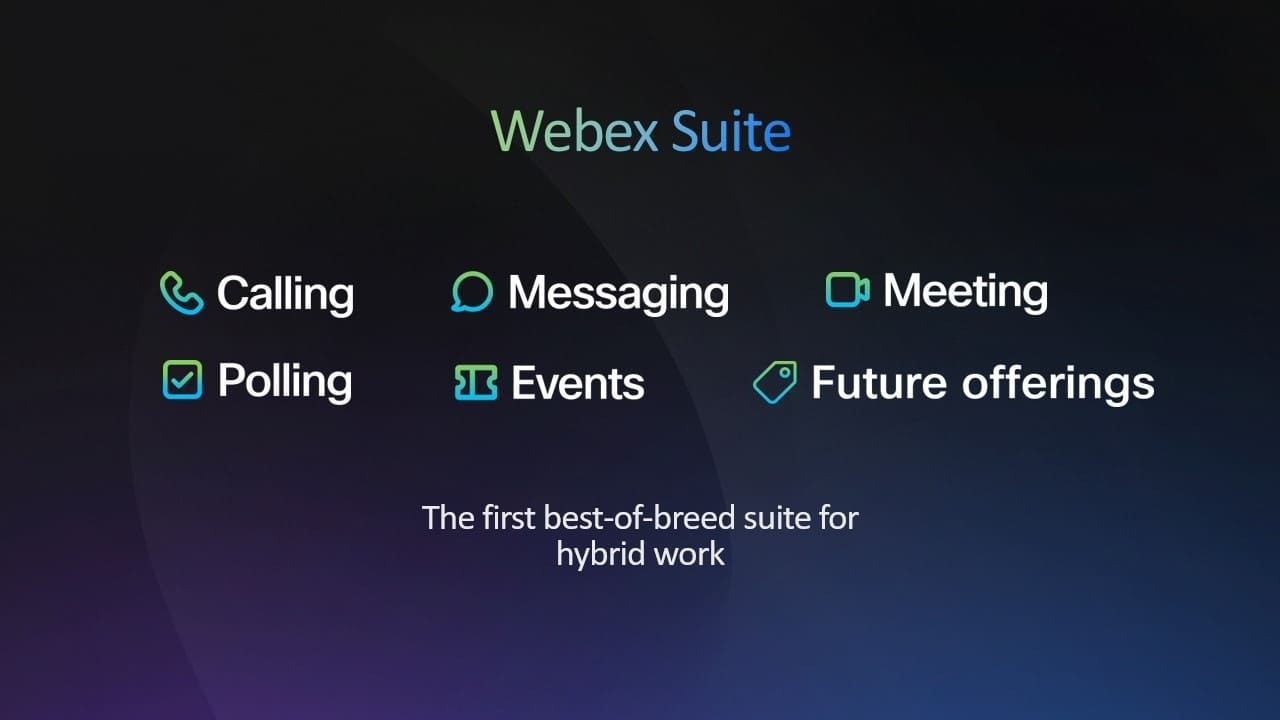 推動包容性未來工作環境：思科Webex推出創新科技，強化安全的體驗 