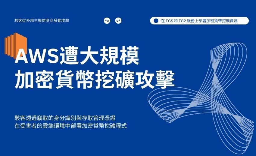 AWS遭大規模加密貨幣挖礦攻擊：駭客利用IAM憑證與新型持續性技術癱瘓防禦