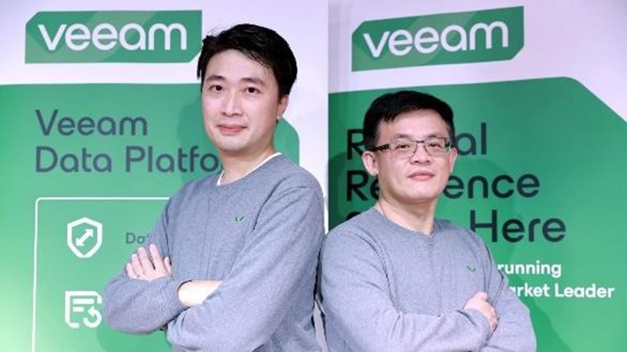 黃承彬接掌 Veeam 台灣總座，以 AI、資安、BaaS／DRaaS 強攻企業市場
