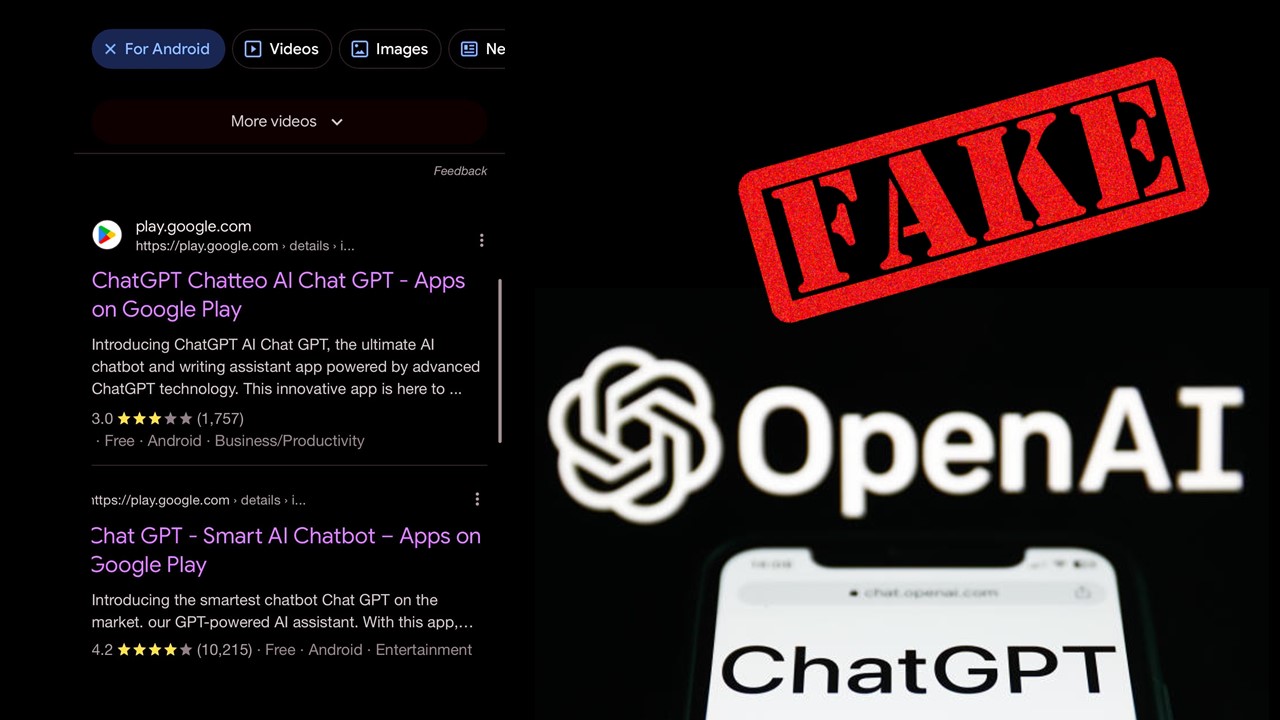 駭侵者利用假冒 ChatGPT App 植入 Windows、Android 惡意軟體