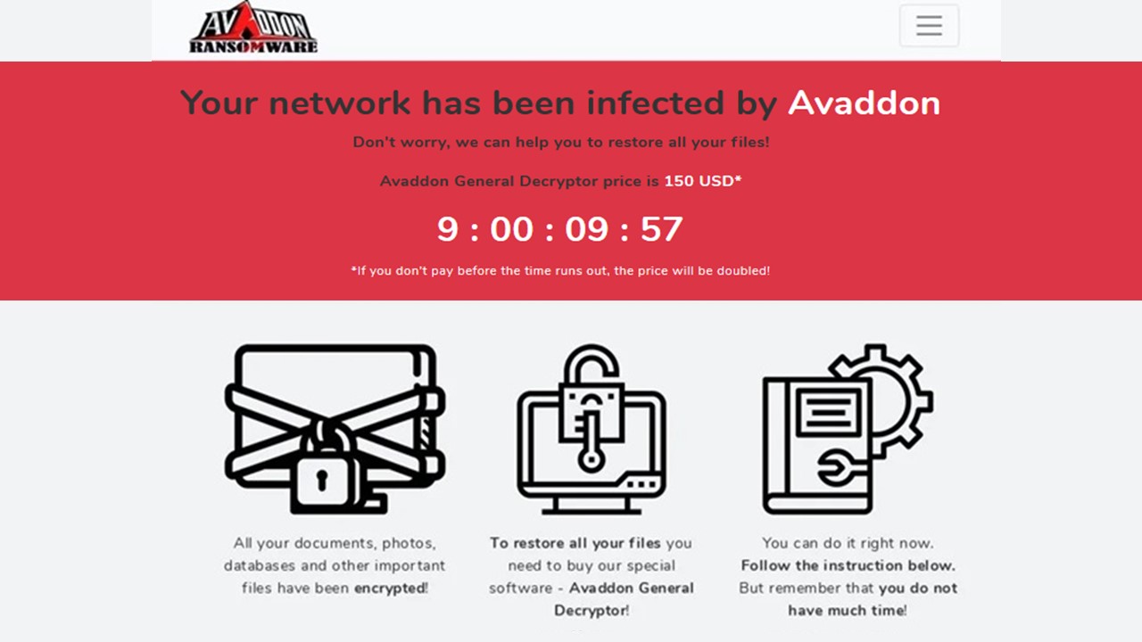 美澳政府發布 Avaddon 勒贖攻擊資安警訊