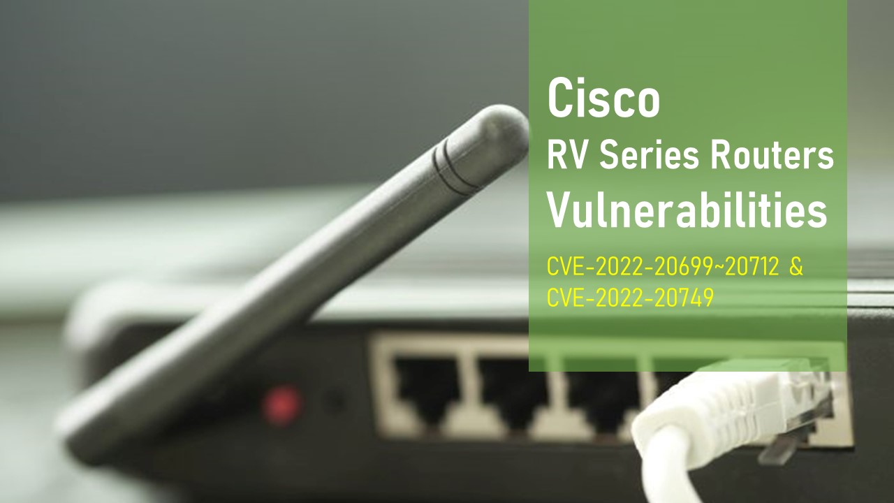 Cisco Small Business RV系列路由器存在安全漏洞