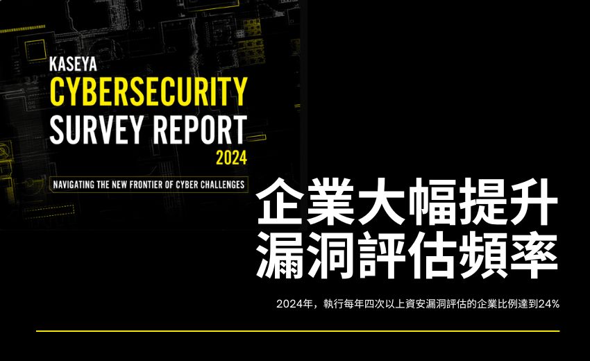 報告：企業組織對資安弱點評估服務依賴度上升，逾兩成每年執行超過四次