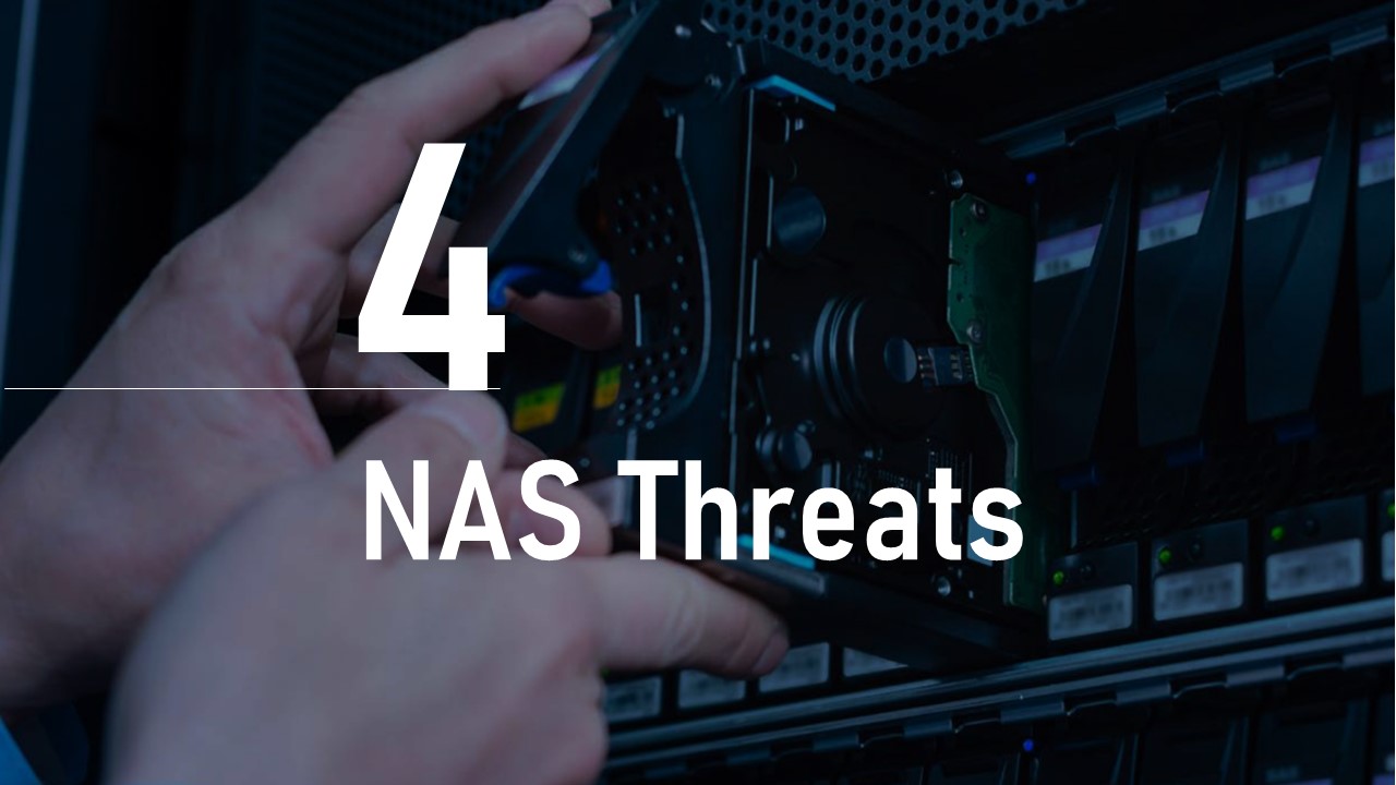 專門攻擊 NAS 裝置的四種威脅