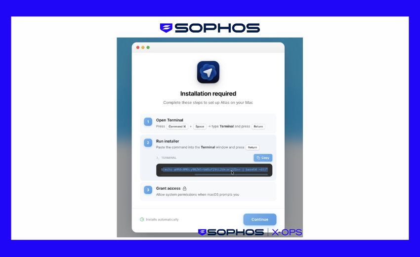 Sophos 揭露 ClickFix 攻擊出現重大演變，macOS 用戶成為新攻擊目標