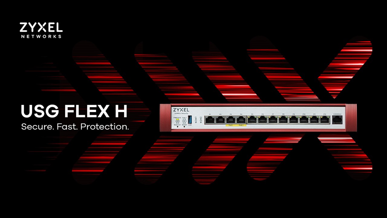 Zyxel宣布推出USG FLEX H 系列安全防火牆，瞄準中小型企業用戶