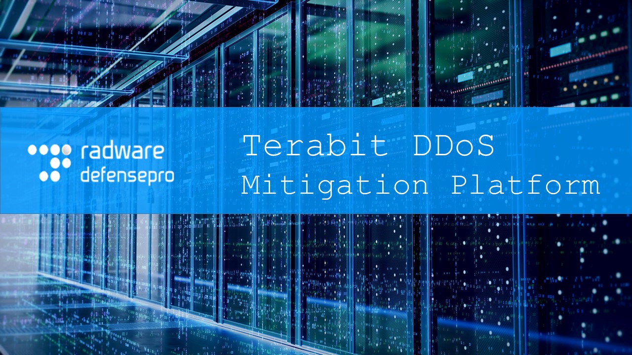Radware 推出Terabit 等級 DDoS 緩解平台: DefensePro 800