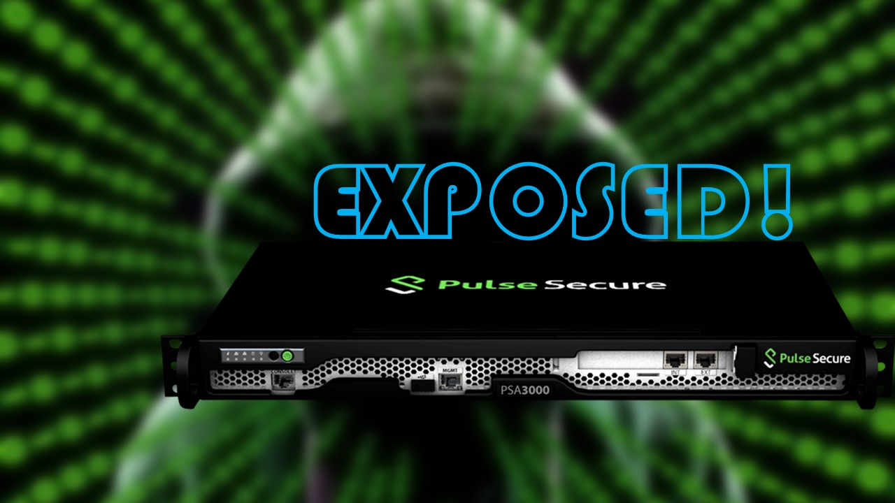 多國Pulse Connect Secure主機暴露在網路上