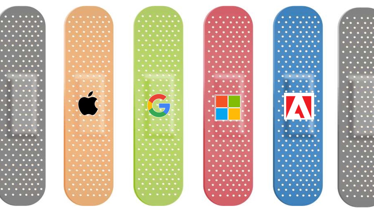 近期微軟、Apple、Chrome、Adobe發布重大修補程式
