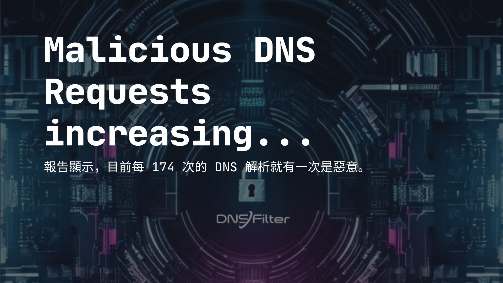 報告：每174次DNS解析就有一次是惡意！DNS防護成主動資安關鍵之一