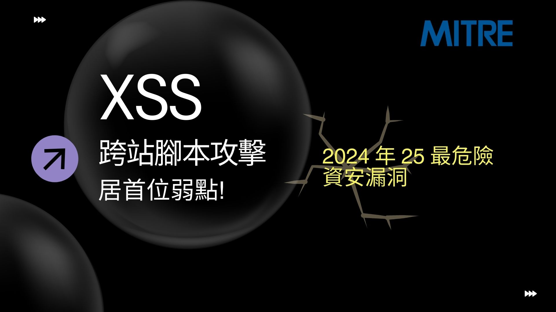 MITRE 2024 年最危險軟體弱點排名：跨站腳本攻擊（XSS）居首位