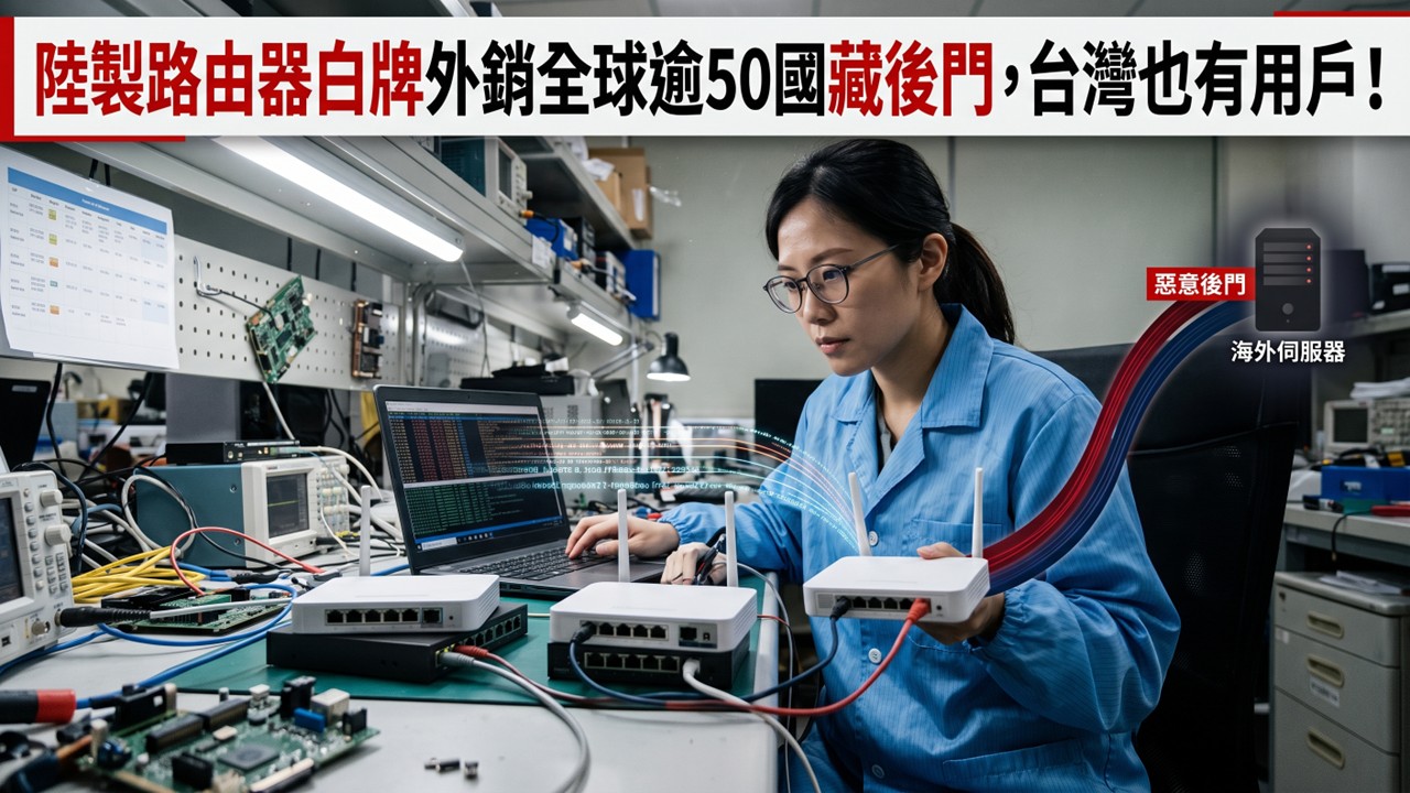 中國路由器大廠ZBT三款後門曝光，白牌機種感染恐達六位數