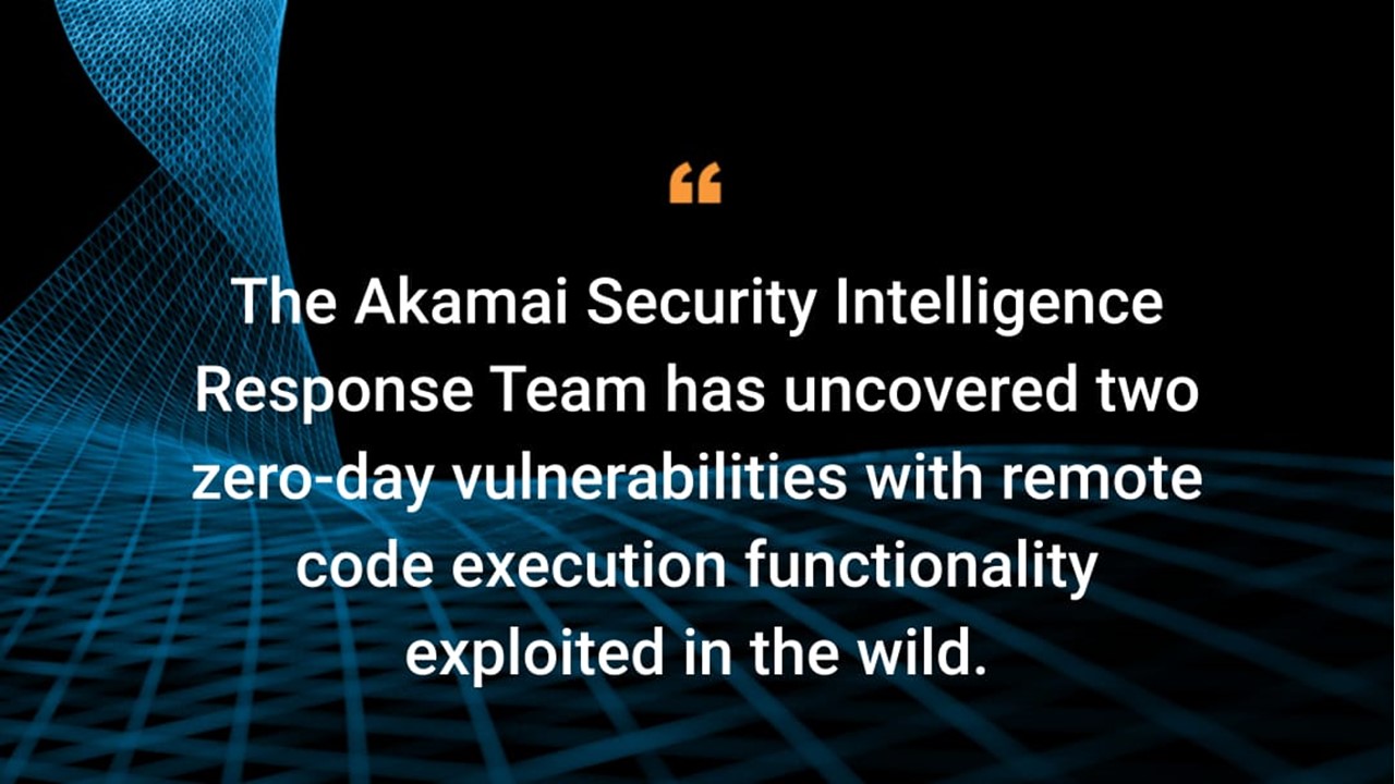 Akamai示警兩個最新零日漏洞讓大量路由器和安防攝影機飽受Mirai攻擊