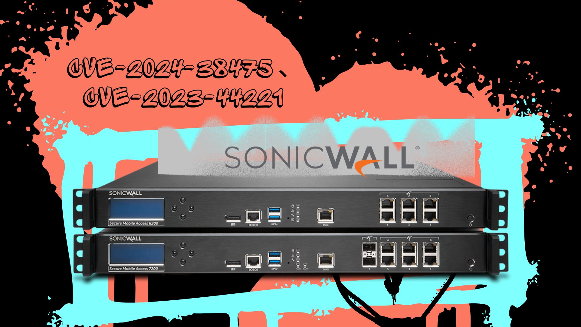 SonicWall SMA 裝置遭攻擊，多個資安漏洞被利用
