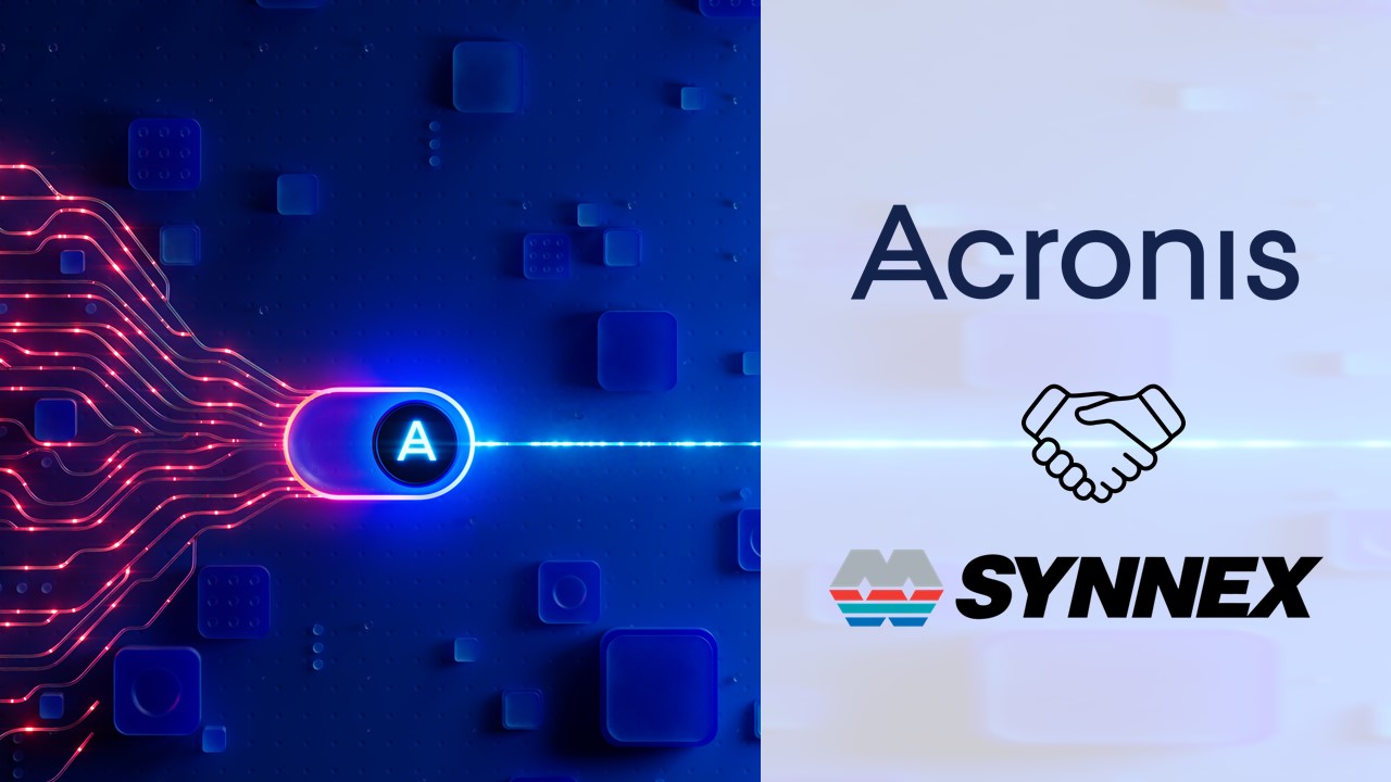 聯強國際成Acronis 台灣代理商，攜手推動資安防護