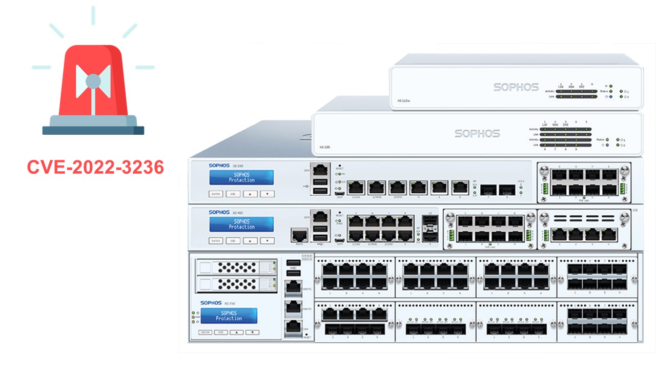 Sophos Firewall存在安全漏洞
