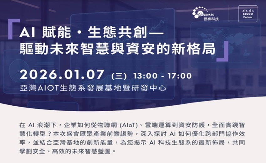 AI賦能．生態共創—驅動未來智慧與資安的新格局